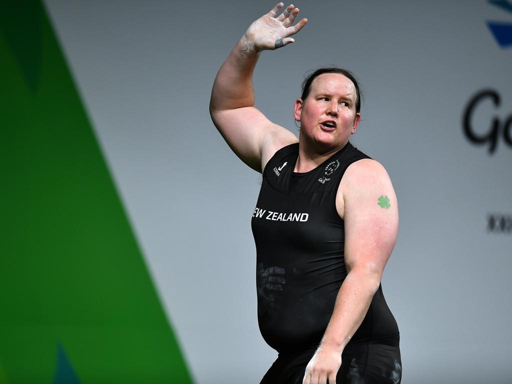 Laurel Hubbard weightlifter