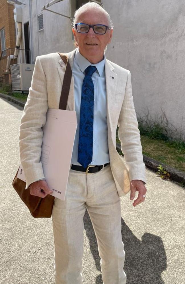 Phillip John Burton leaves Taree District Court on September 1.