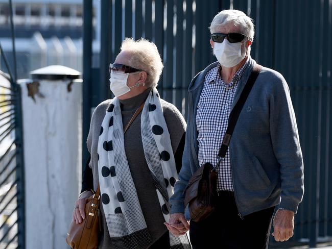 SYDNEY, AUSTRALIA - NCA NewsWire Photos JULY, 31, 2020: People are seen wearing face masks to prevent the spread of COVID-19 (Coronavirus) in Sydney. Picture: NCA NewsWire/Bianca De Marchi