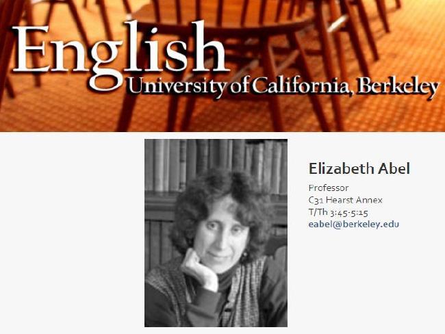 Elizabeth Abel is an English professor at the University of California-Berkeley. Picture: Supplied