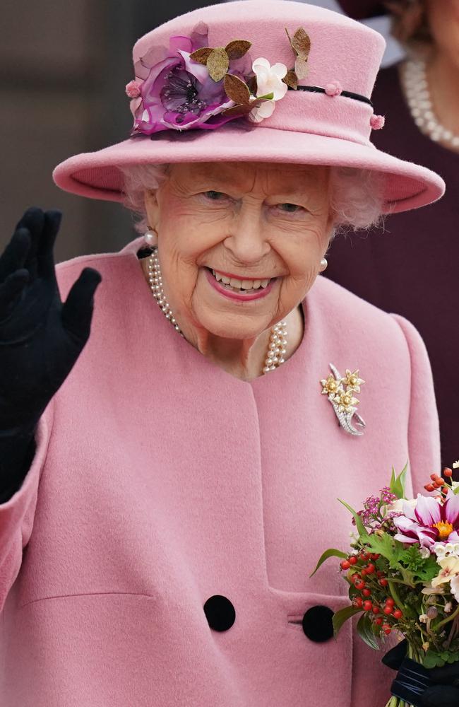 The Queen’s schedule has been ‘gruelling’ since the death of her husband in April. Picture: AFP.