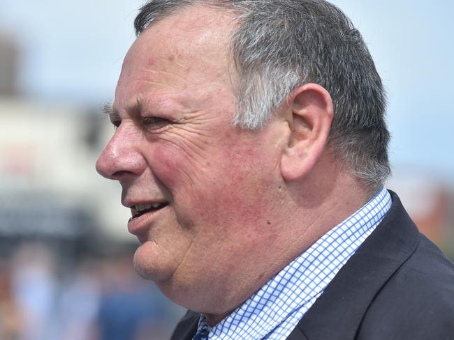 Michael Moroney after Milford (NZ) won the Lamaro's Hotel Eclipse Stakes at Caulfield Racecourse on November 26, 2022 in Melbourne, Australia. (Photo by Reg Ryan/Racing Photos via Getty Images)