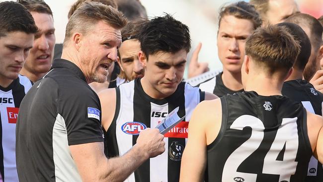 A premiership would be remarkable for the Magpies. Picture: Getty Images