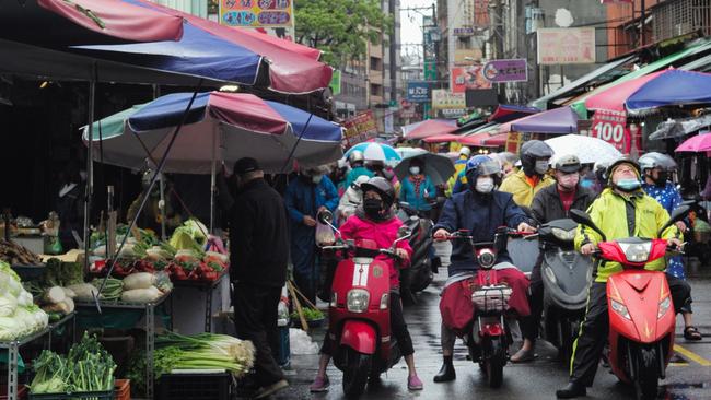 Taiwanese who want short-term stability, but a move toward independence, not account for 25 per cent of those surveyed. Picture: AFP