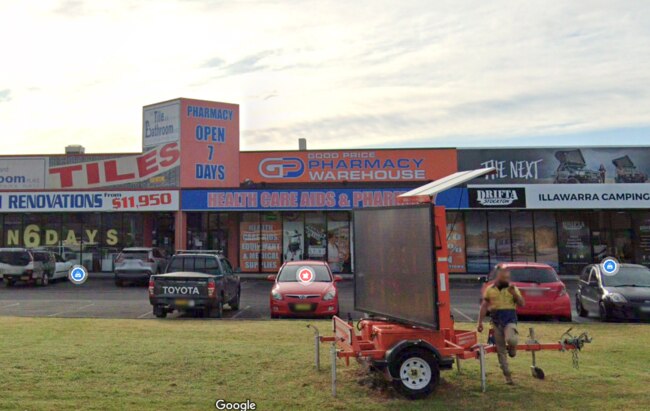 The Good Price Pharmacy Warehouse in Albion Park Rail was one of five pharmacies Sarah Witt went to. Picture: Google Maps