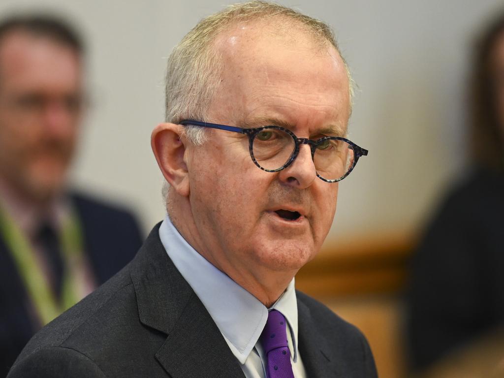 Australian Electoral Commissioner Tom Rogers said it is likely a tick will count as a ‘yes’ vote but a cross will be invalid. Picture: NCA NewsWire/Martin Ollman