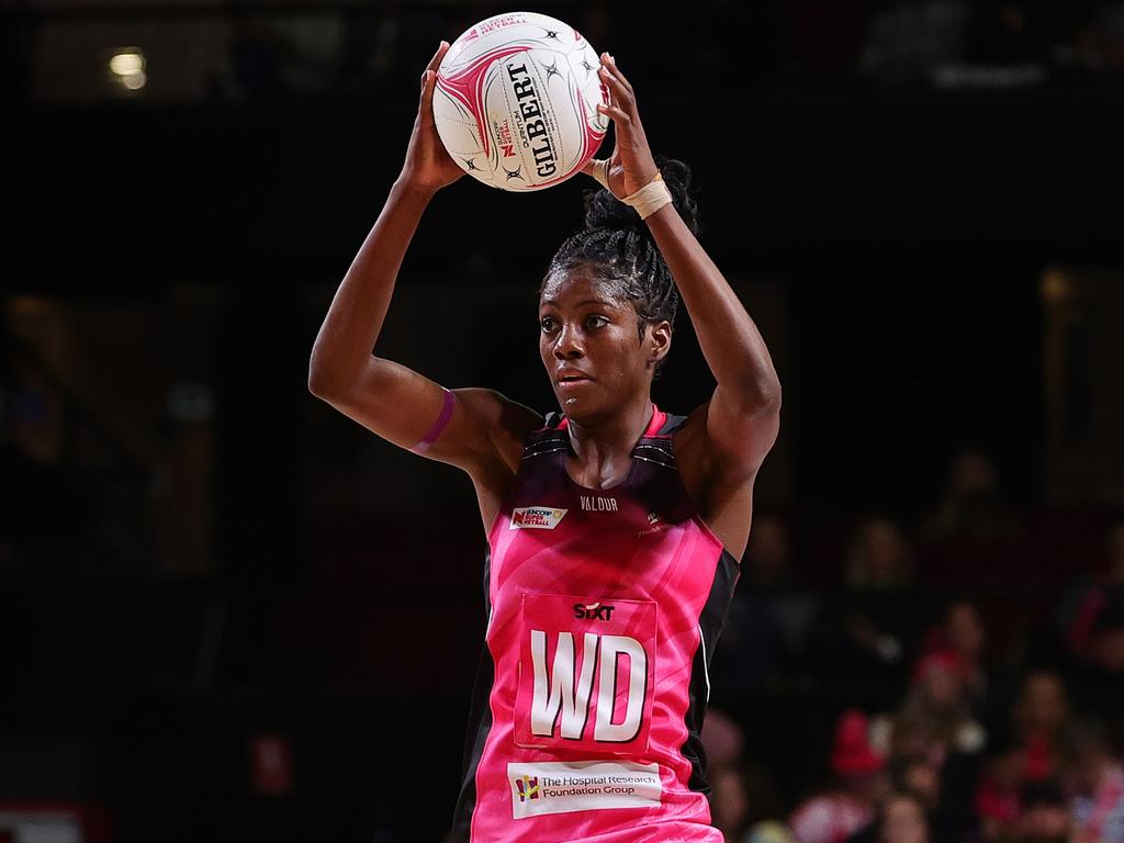 Latanya Wilson was crucial in the Thunderbirds victory. Picture: Sarah Reed/Getty Images