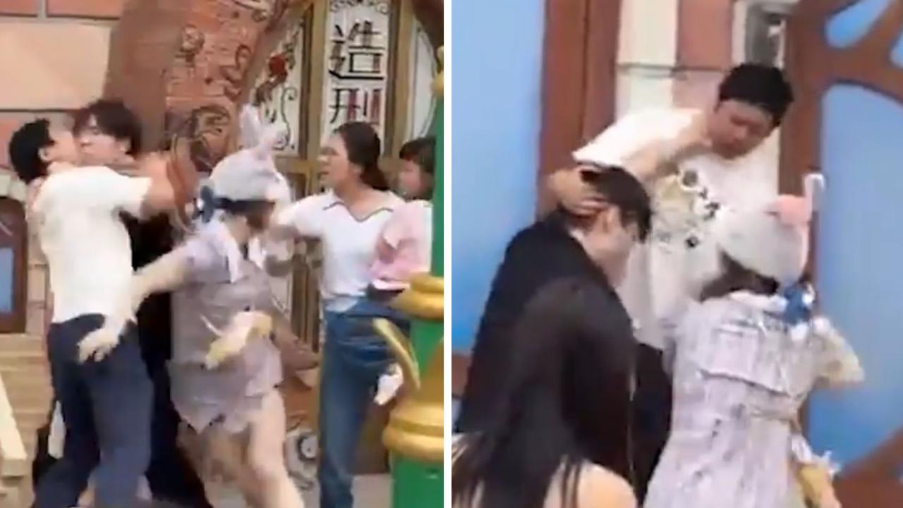 Petty reason behind wild Disneyland brawl