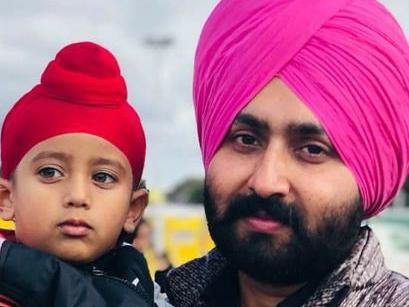 Father Swarnjit Singh Grewal and son Sehaj Singh Grewal, 4.Husband and wife Swarnjit Singh Grewal and Amandeep Kaur Grewal were driving through Kallista for a day trip on Sunday afternoon when they were both killed in the freak accident.Their four-year-old son Sehaj Singh Grewal was injured but was released from hospital on Monday night and was being cared for by family friends.