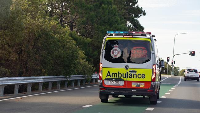 Generic Queensland ambulance