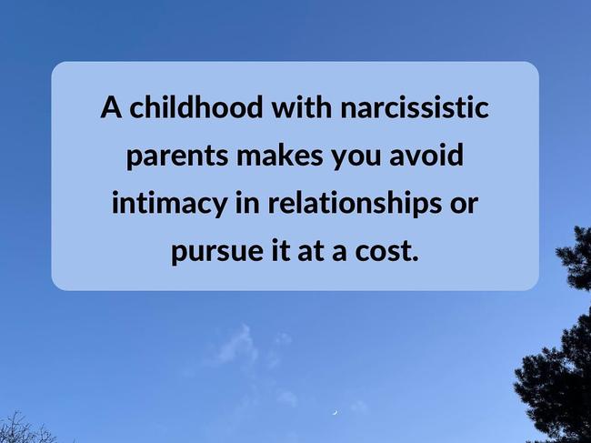 Young adults are being warned their future relationships will suffer because of their “narcissistic” parents. Picture: Supplied