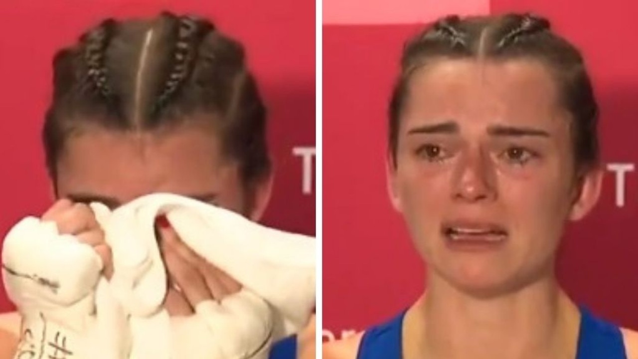 A shattered Skye Nicolson was moved to tears after her loss.