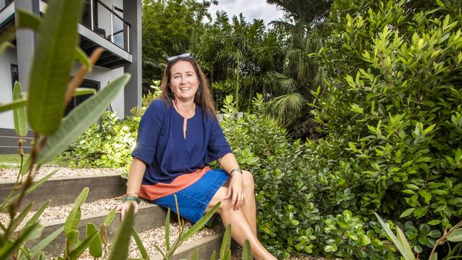 NETWORK : Gold Coast - Spread on the Ãnew native gardenÃ - a more sculptural and considered approach to native planting rather than ÃmessyÃ shrubby gardens people remember from the 70s/80. Lisa Mercer in her garden.Picture: NIGEL HALLETT