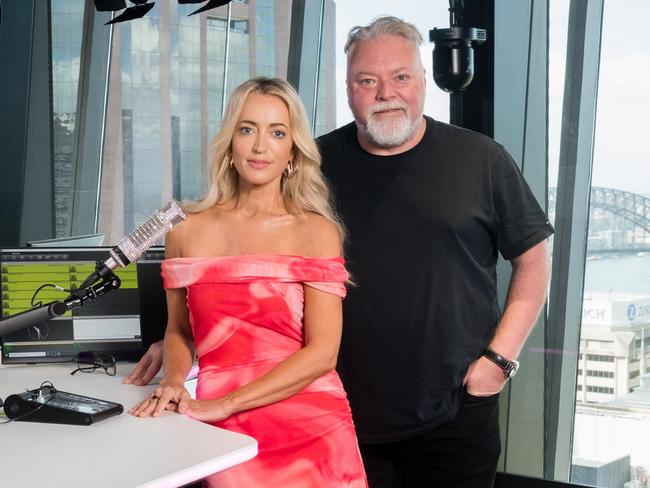 KIIS FM breakfast radio hosts Jackie ‘O’ Henderson and Kyle Sandilands. Picture: Supplied