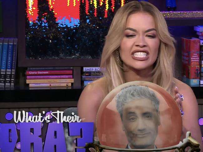 Rita Ora had to describe her husband Taika Waititi in one word, and she delivered.