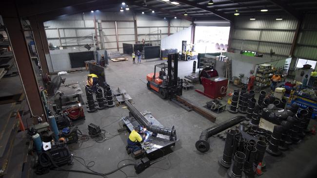 The Gold Coast dive site under construction ahead of its sinking off Narrowneck in July 2021. Picture: Gold Coast City Council