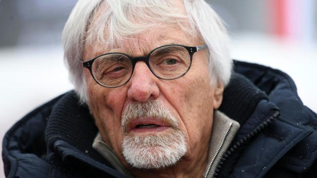 Former F1 boss Bernie Ecclestone has been slammed for his support of Russian president Vladimir Putin. Picture: Helmut Fohringer/AFP