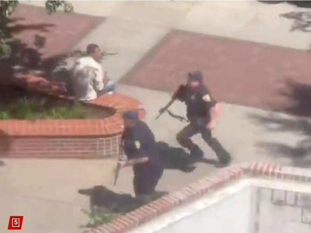 A shooting at Florida State University has left six people in critical condition. Picture: Supplied