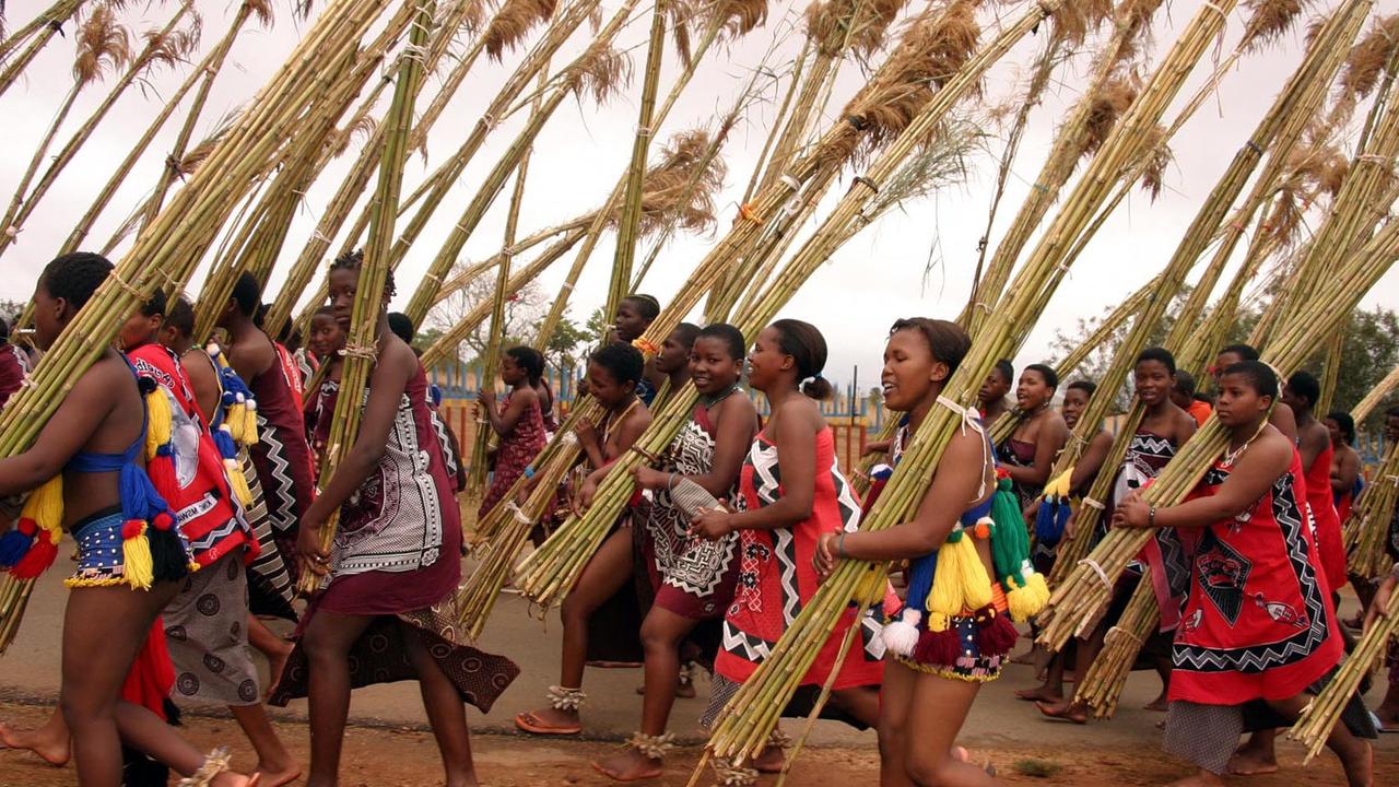 This is Swaziland ... Picture: AP