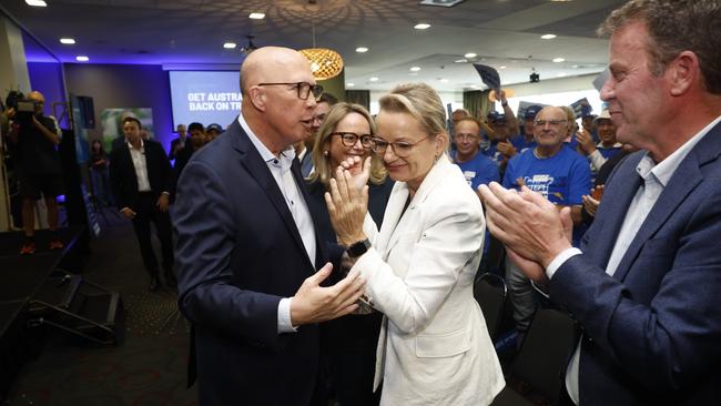 Deputy Liberal leader Sussan Ley has confirmed she is vying to replace Peter Dutton as opposition leader. Picture: Richard Dobson / NewsWire