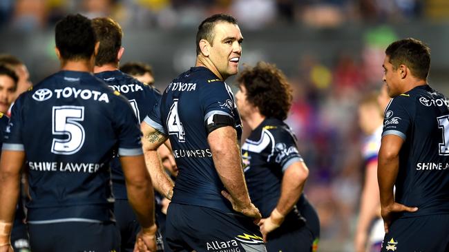 North Queensland narrowly avoided the wooden spoon. Picture: Alix Sweeney.