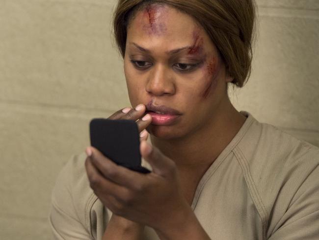 Acclaimed performance ... Laverne Cox has won rave reviews for her work in Orange is the New Black. Picture: Supplied