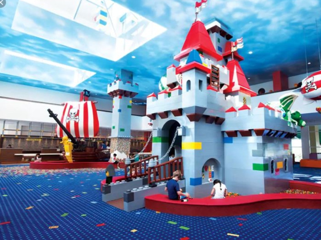 The lobby at Legoland Malaysia Resort. Picture: Supplied