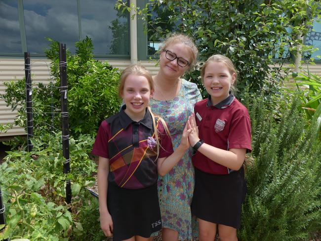 School captain Matti van Schyndel and vice school captain Addison Fleischfresser were nominated by their teacher, Stephanie Tognola. Photo/Holly Cormack.