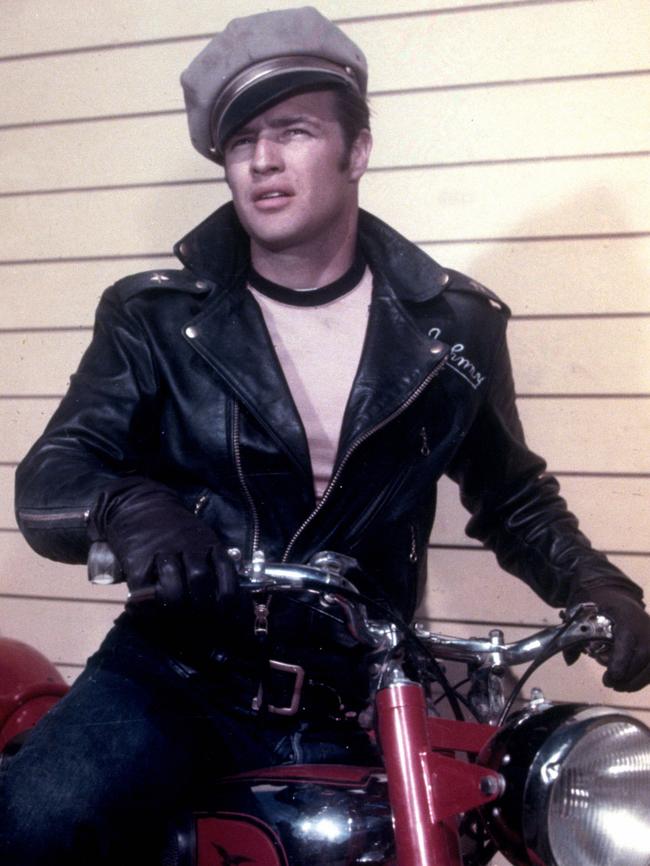 Marlon Brando in The Wild One.