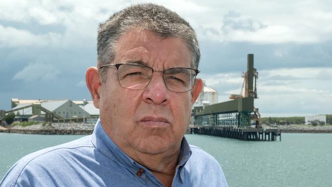 Canegrowers Mackay chairman Kevin Borg at the Mackay Bulk Sugar Terminal at Mackay Harbour. Picture: Michaela Harlow