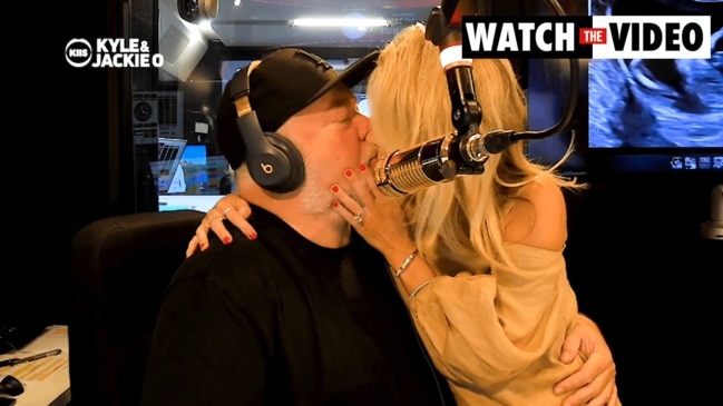 Kyle Sandilands and fiancee Tegan Kynaston expecting baby (KIIS)