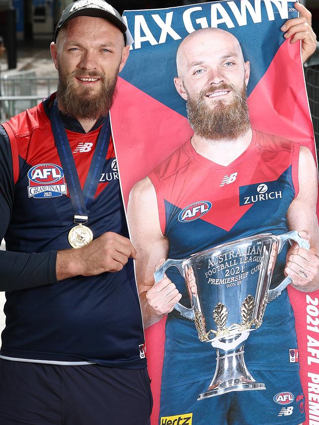 Melbourne captain Max Gawn. Picture: Michael Klein