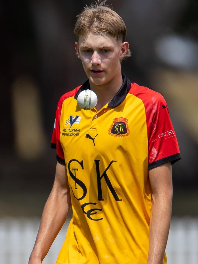 St Kilda CC prospect Tom Paddington