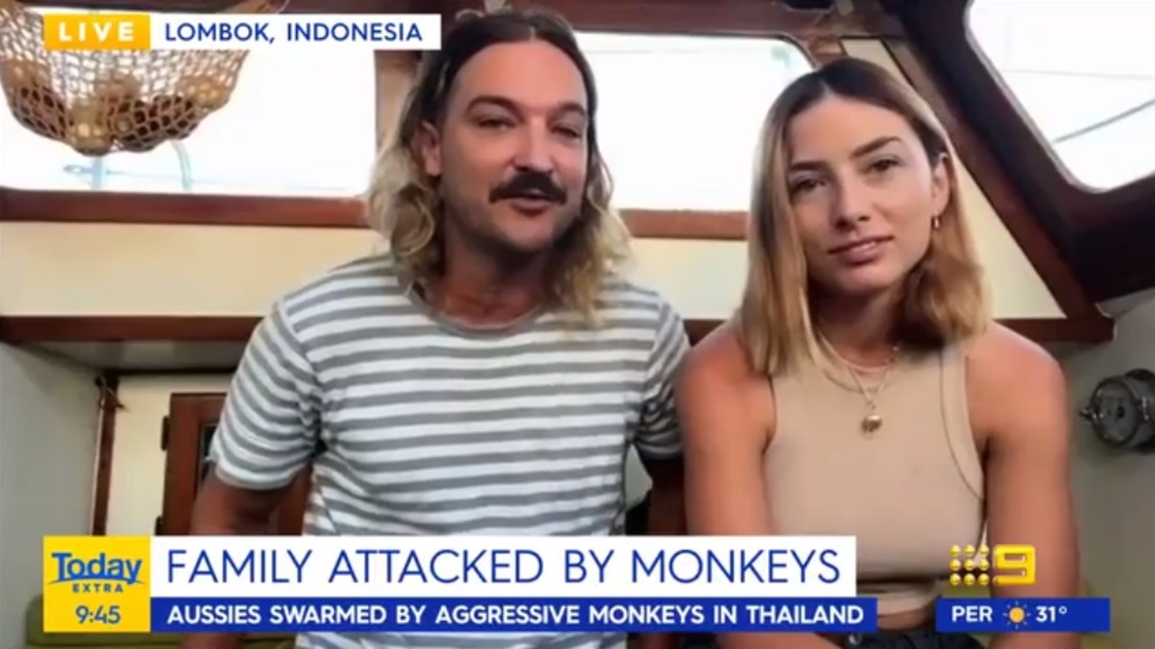 The couple opened up about the terrifying incident on the Today Show. Picture: The Today Show