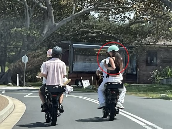 A concerned resident in Manly on Sydney’s northern beaches complained about teens riding their e-bikes on a road. His rant backfired, with parents praising the kids for wearing helmets and staying active. Picture: Facebook