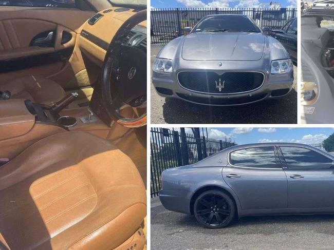 Cocaine and cars: Maserati seized in drug raid sells for a steal at auction