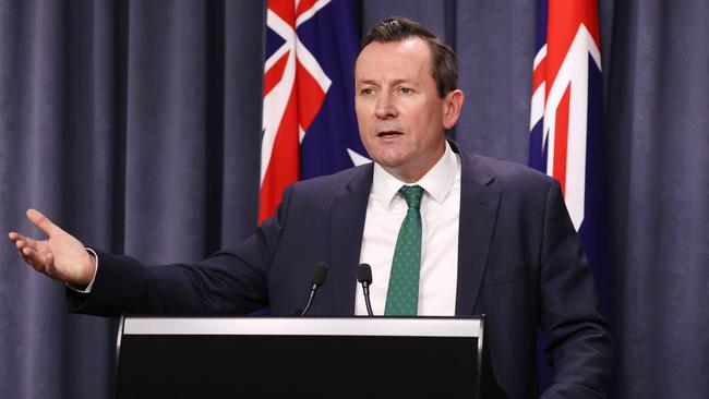 Premier Mark McGowan has labelled anti-vaxxers ‘wacky, nutty and dangerous’. Picture Jackson Flindell/The West Australian