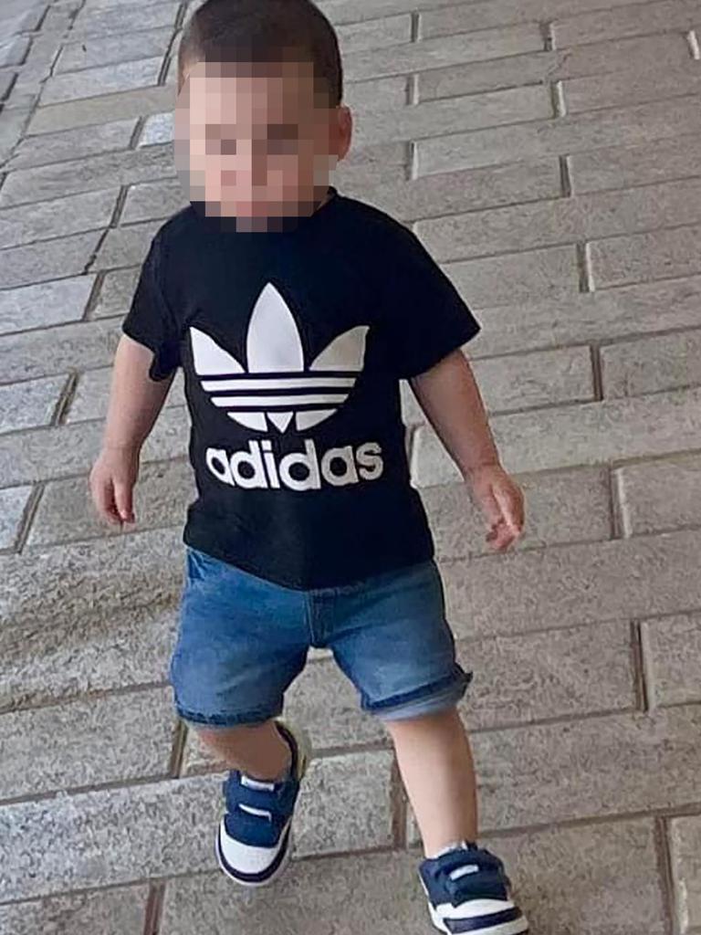 Mark Buddle’s bride in Northern Cyprus, Ozge Buddle, nee Kavus, has been raising their son (pictured) with the help of her parents in Northern Cyprus. Picture: Supplied