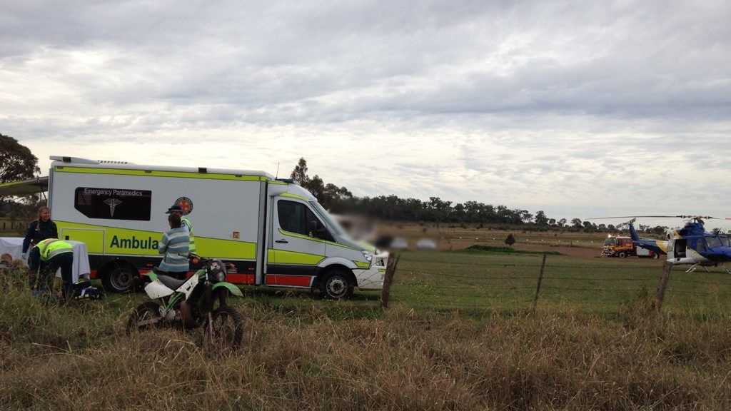 Teen Injured After Dirt Bike Crashes Into Barbed Wire Fence | The ...