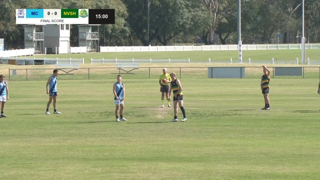 REPLAY: AFLQ StreetSmart Footy Schools Cup - Marymount College v Narangba Valley SHS (Senior Males)