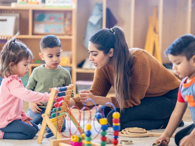 Generic Childcare photo, Kids playing, Kindergarten, Picture: Getty Images,