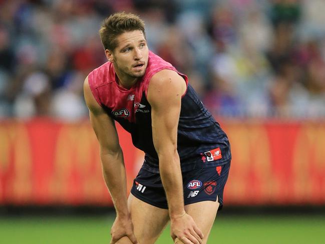 Hogan slipped into bad habits at the Demons. Picture:Wayne Ludbey