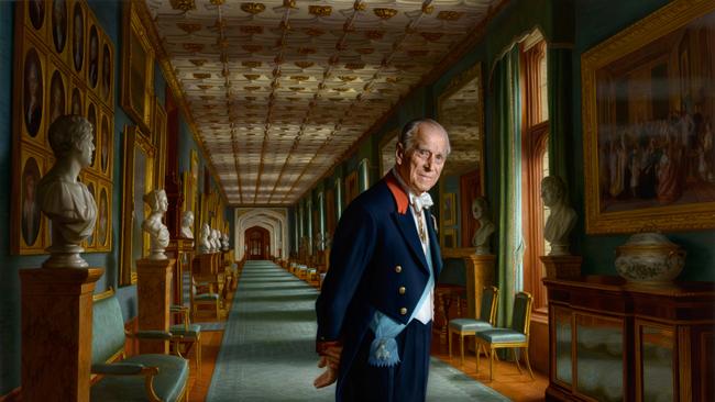 Prince Philip portrait painted by Australian artist Ralph Heimans