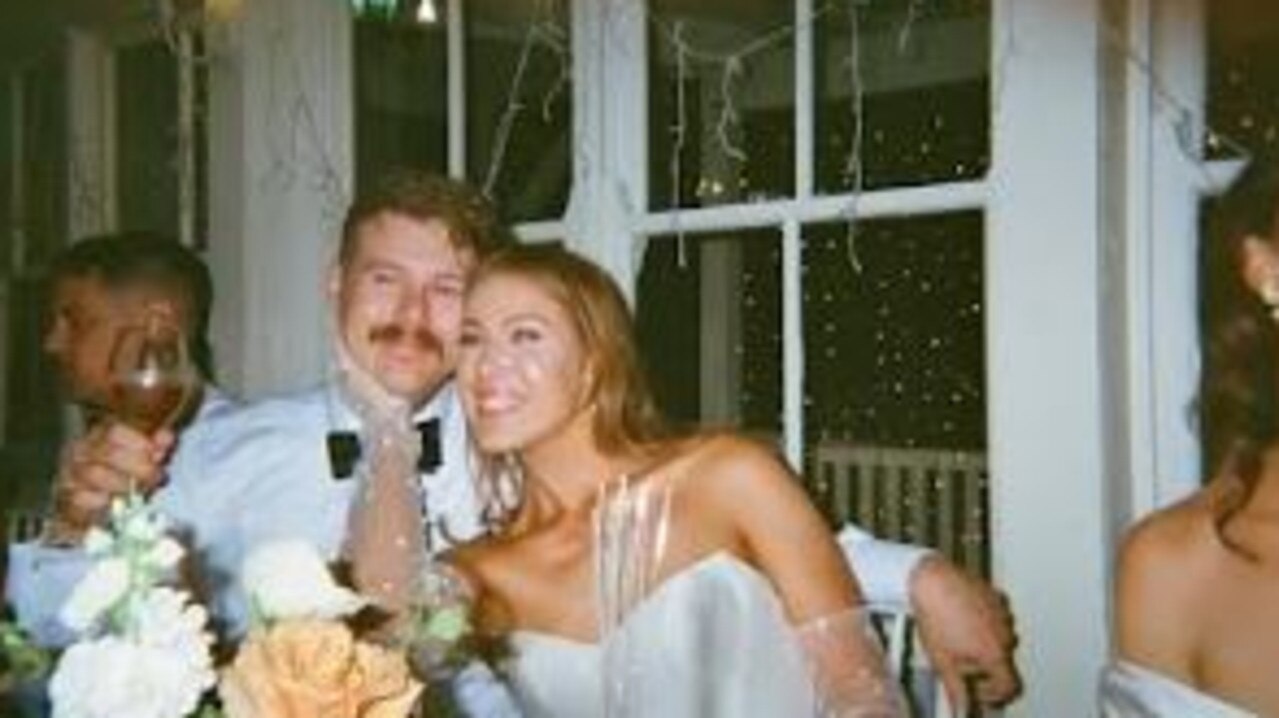 Sarah and Shannon Goodsell at their wedding. Picture - contributed.