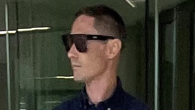 Marcus Graham leaves Coffs Harbour court.