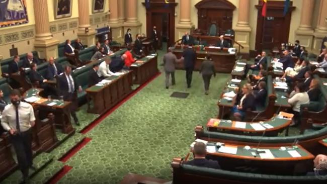 Ex-Liberal Dan Cregan becomes Speaker after legislation requiring independent MPs for the job passes lower house in October last year. Picture: SA parliament