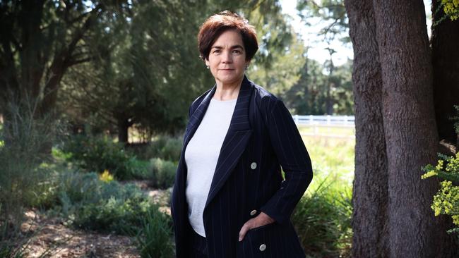 Former top public servant Kathryn Campbell at her home in southern NSW on Friday. Picture: John Feder