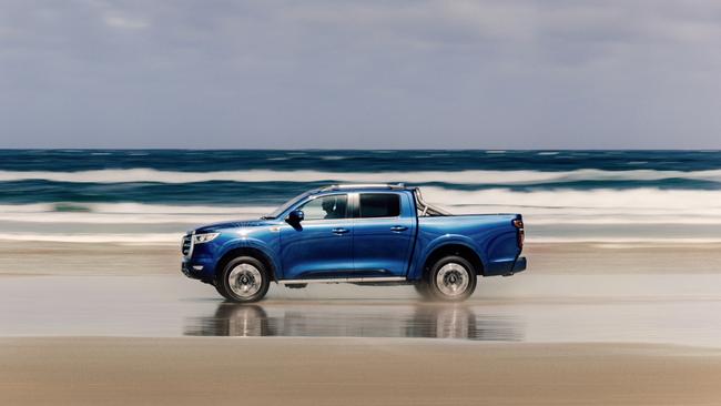 Four-wheel drive capabilities means the Ute should handle some rough stuff.