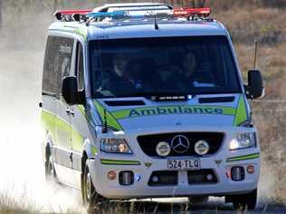 Ambulance paramedics have been called to a crash in Dalveen. Picture: Liana Turner