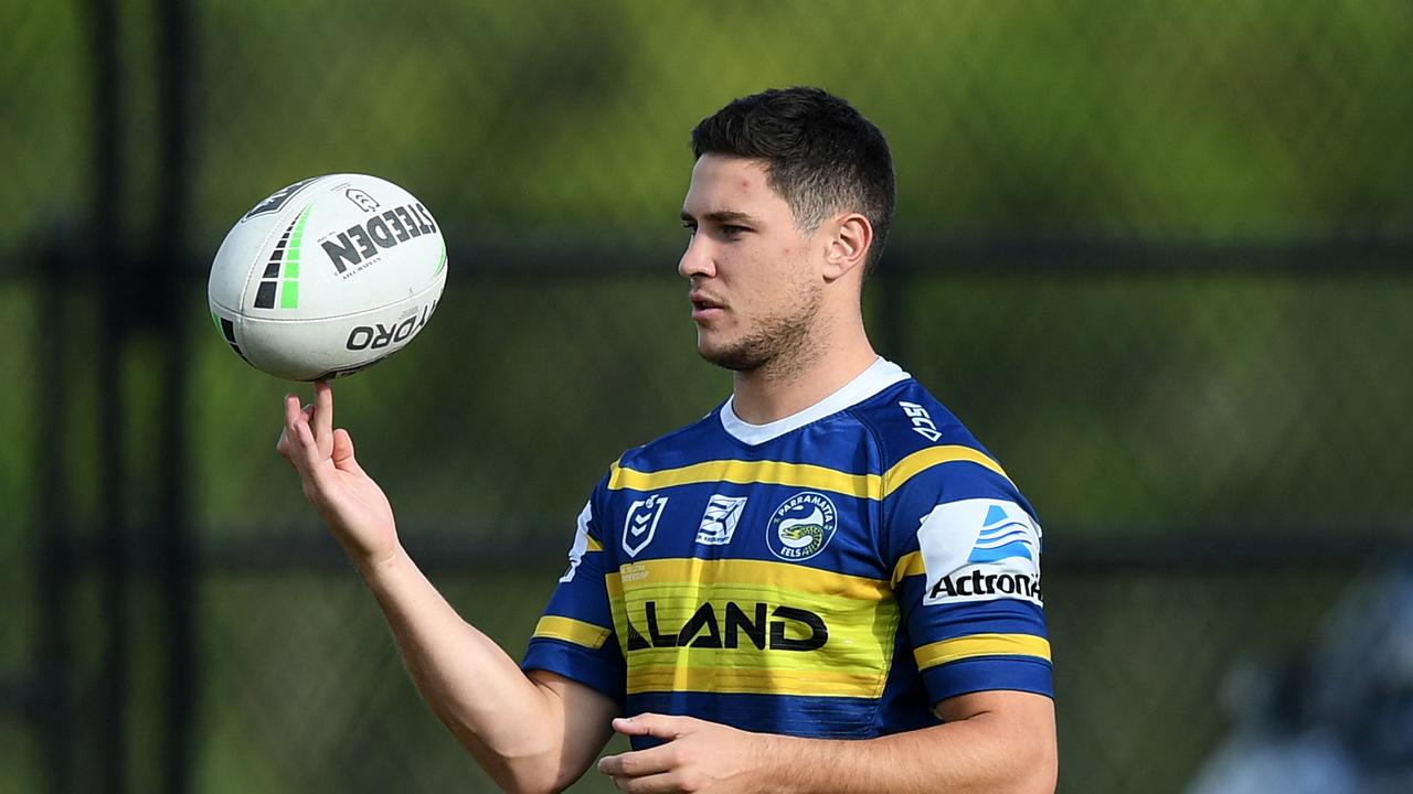 Brad Fittler says he had planned on giving the Blues No.7 jersey to Mitch Moses (pictured) when he first got the job as head coach (AAP Image/Joel Carrett).
